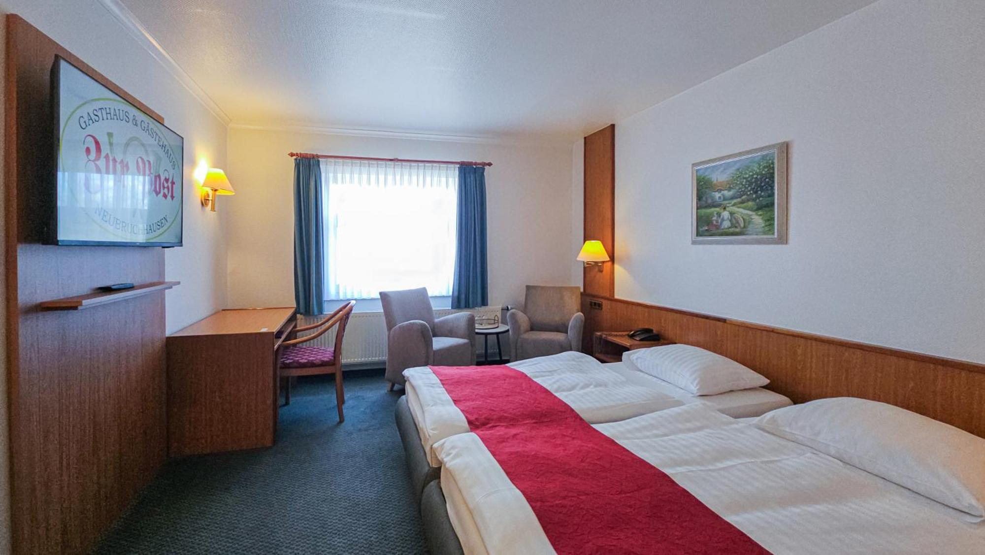 Hotel Zur Post Neubruchhausen Екстериор снимка